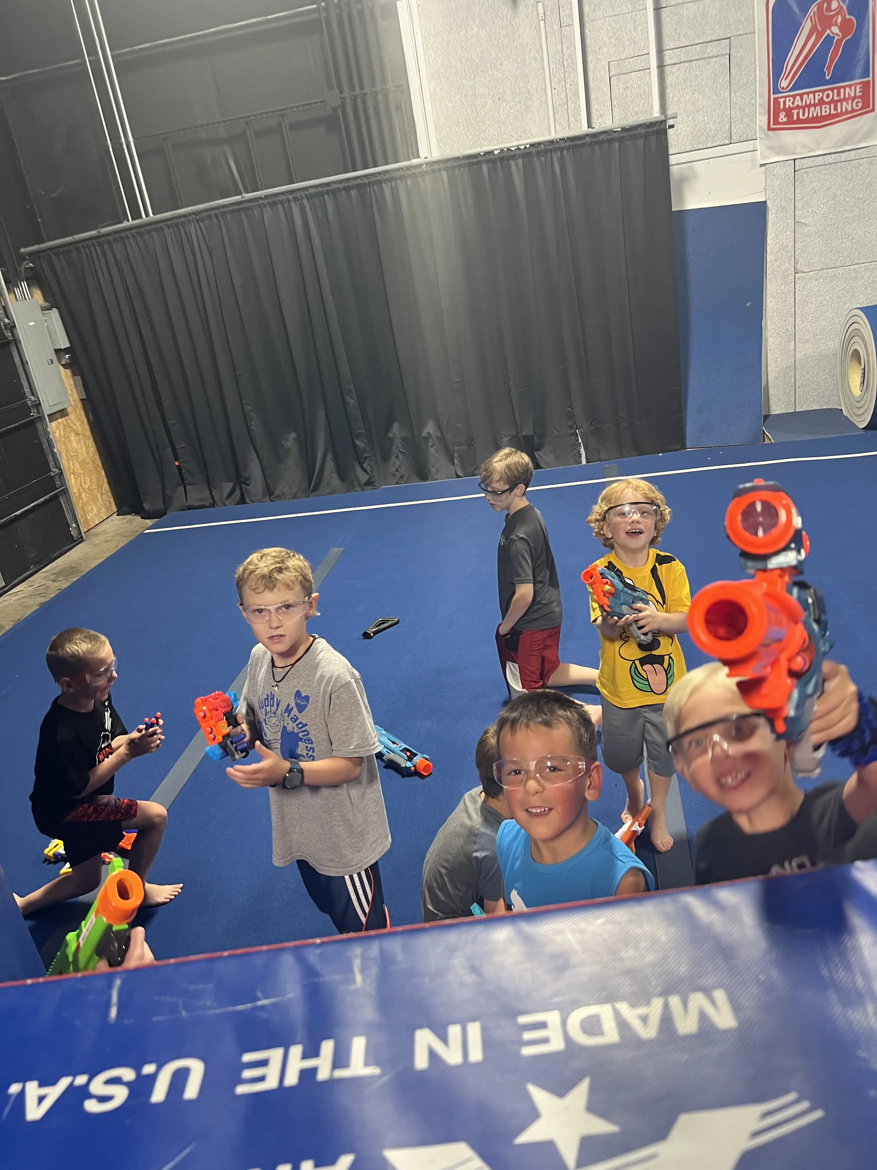 Ninja Nerf Night at Jump Start Plus